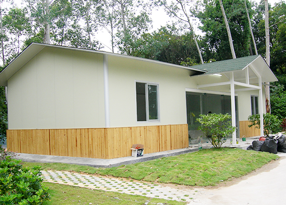 从化别墅型板房